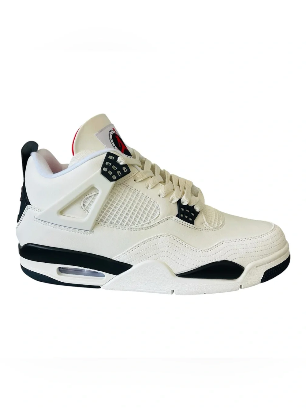 Air Jordan 4 Retro OG FC Off-White Basketball Sneakers MED TOP - Picture 1 of 10